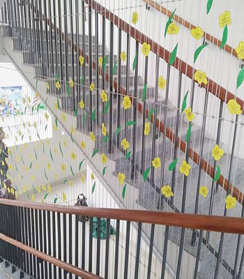 Lưới an toàn cầu thang M01