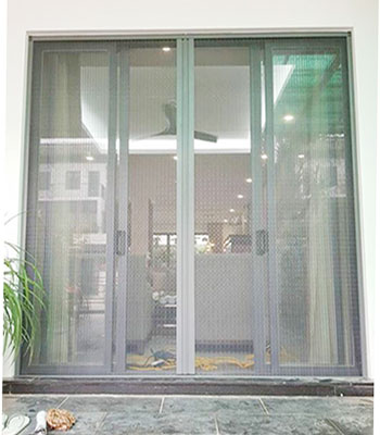Cửa lưới chống muỗi dạng cửa xếp