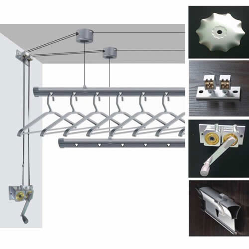 Giàn phơi Hòa Phát mẫu 99b bộ củ tời